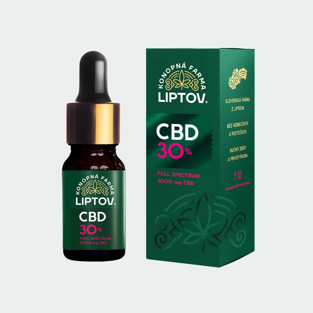 CBD olej 30% full spectrum