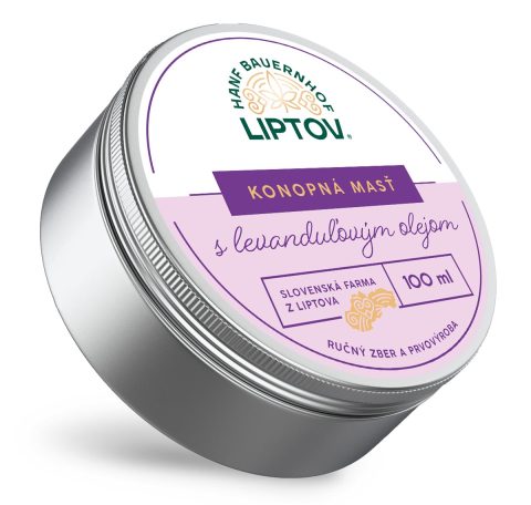 Konopná masť levanduľa premium 100 ml