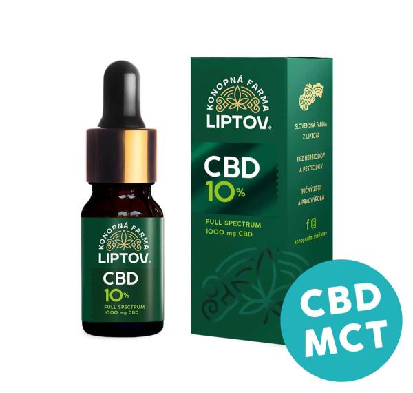 cbd olej 10 full spectrum premium mct